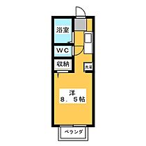 サンライフ相生 205 ｜ 長野県松本市高宮南（賃貸アパート1R・2階・19.44㎡） その2