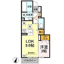 エ・リジエール　クラ 105 ｜ 長野県松本市井川城３丁目4030-12（賃貸アパート1LDK・1階・34.23㎡） その2