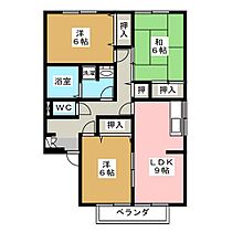 グラース・関 201 ｜ 長野県松本市平田東１丁目（賃貸アパート3LDK・2階・68.70㎡） その2