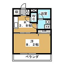 鎌田スカイ 303 ｜ 長野県松本市鎌田２丁目（賃貸マンション1K・1階・28.53㎡） その2