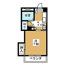 メラベルデS棟 212 ｜ 長野県松本市石芝３丁目（賃貸マンション1K・2階・23.21㎡） その2