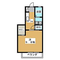 フォンテーヌ東F 202 ｜ 長野県松本市鎌田１丁目（賃貸アパート1K・2階・31.86㎡） その2