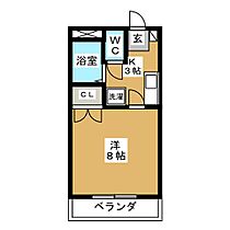 フラワーハイツ横田 203 ｜ 長野県松本市横田４丁目（賃貸マンション1K・2階・22.68㎡） その2