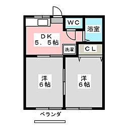 MietenLynx 2Kの間取図画像