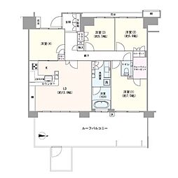 常盤台ガーデンソサエティ 4LDKの間取り