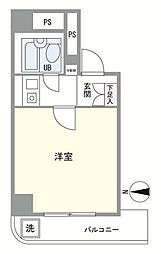 パシフィック池袋(香栄) 1Kの間取図画像
