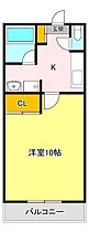 ハートフルマンション 110 ｜ 栃木県宇都宮市下栗町2941-4（賃貸アパート1K・1階・31.40㎡） その2