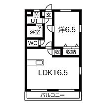 オーシャン 401 ｜ 栃木県宇都宮市東簗瀬1丁目5-10（賃貸マンション1LDK・4階・52.01㎡） その2