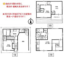 生野区田島1丁目　中古一戸建 4LDKの間取り
