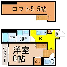 間取図画像 1SK