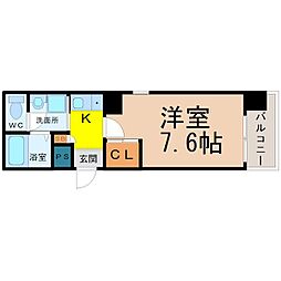 間取図画像 1K