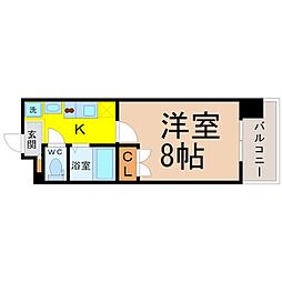 間取図画像 1K