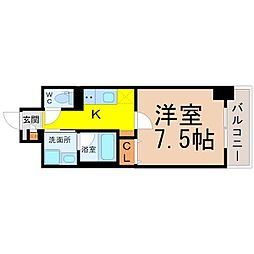 間取図画像 1K
