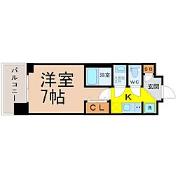 間取図画像 1K