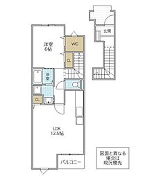 ノイ・シュロス 1LDKの間取図画像