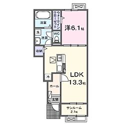 ポルト I 1階/103号室