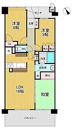サンクレイドル古河 3LDKの間取図画像