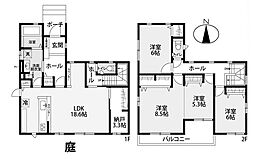 筑西市市野辺 中古戸建