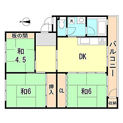 須磨一ノ谷グリーンハイツG棟 4階