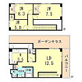 昭和レジデンス6階13.4万円