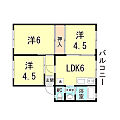 名谷2団地11号棟2階5.3万円