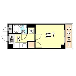 間取図画像 1K