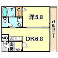 リブコート中山手通7階7.2万円