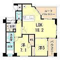 ファスタージュ相楽園6階17.5万円