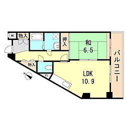 サンリッジ湊川 2階