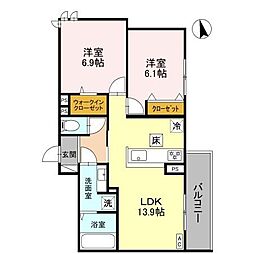 アンバーキューブＣ 1階/101