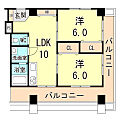 星ケ丘パークハイツ4階6.3万円