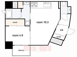 アバンドール甲子園口 2階