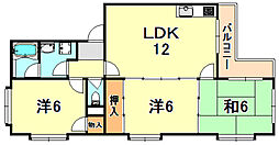 間取図画像 3LDK