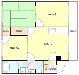 イスズハイツベル苦楽園Ｐ−2 3階