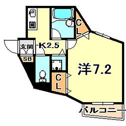 マンション王子 2階