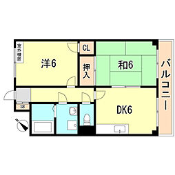 ＫＵＳＡＢＡマンション 2階