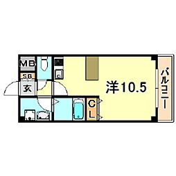 間取図画像 ワンルーム