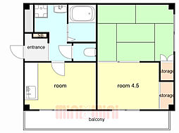 パルコート甲子園口 2階