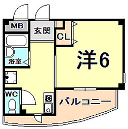 間取図画像 ワンルーム