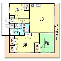 間取図画像 3LDK
