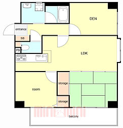 間取図画像 2SLDK