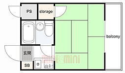 間取図画像 ワンルーム