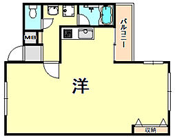 間取図画像 ワンルーム