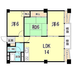 多聞台パークシャトー 2階