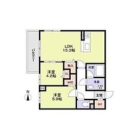 ブライトガーデン 1階