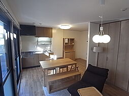 クレスト北ノ口 203 2階2LDKのリビング/ダイニング