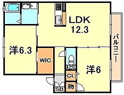 ロイヤルサニーハイツ 2階