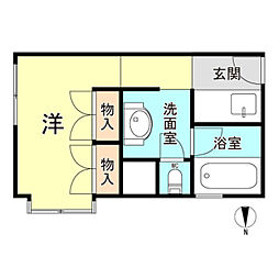 間取図画像 ワンルーム