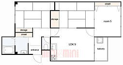 間取図画像 3LDK