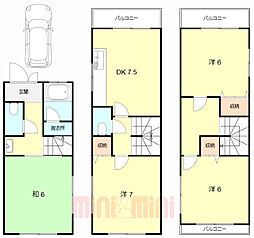 西難波町4丁目貸家
